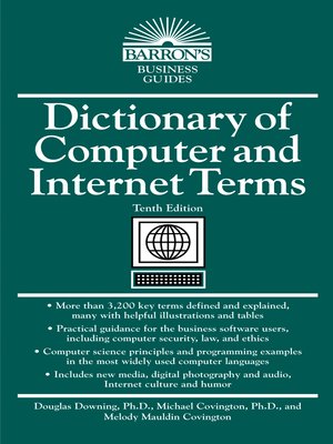 cover image of Dictionary of Computer and Internet Terms